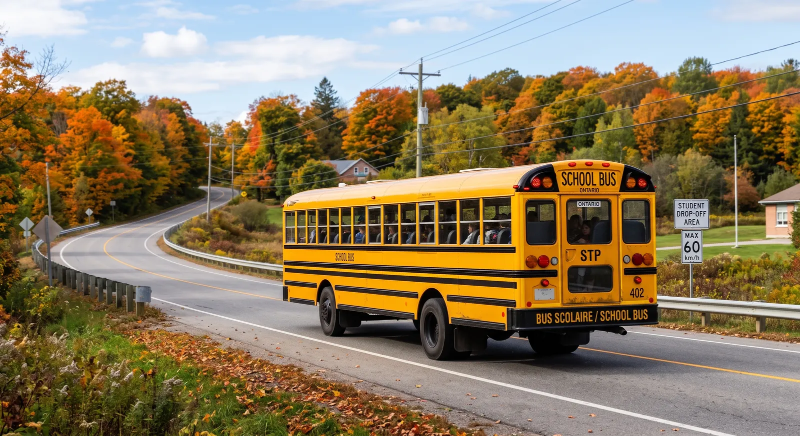 School bus rules across Canada: the question almost everyone gets wrong