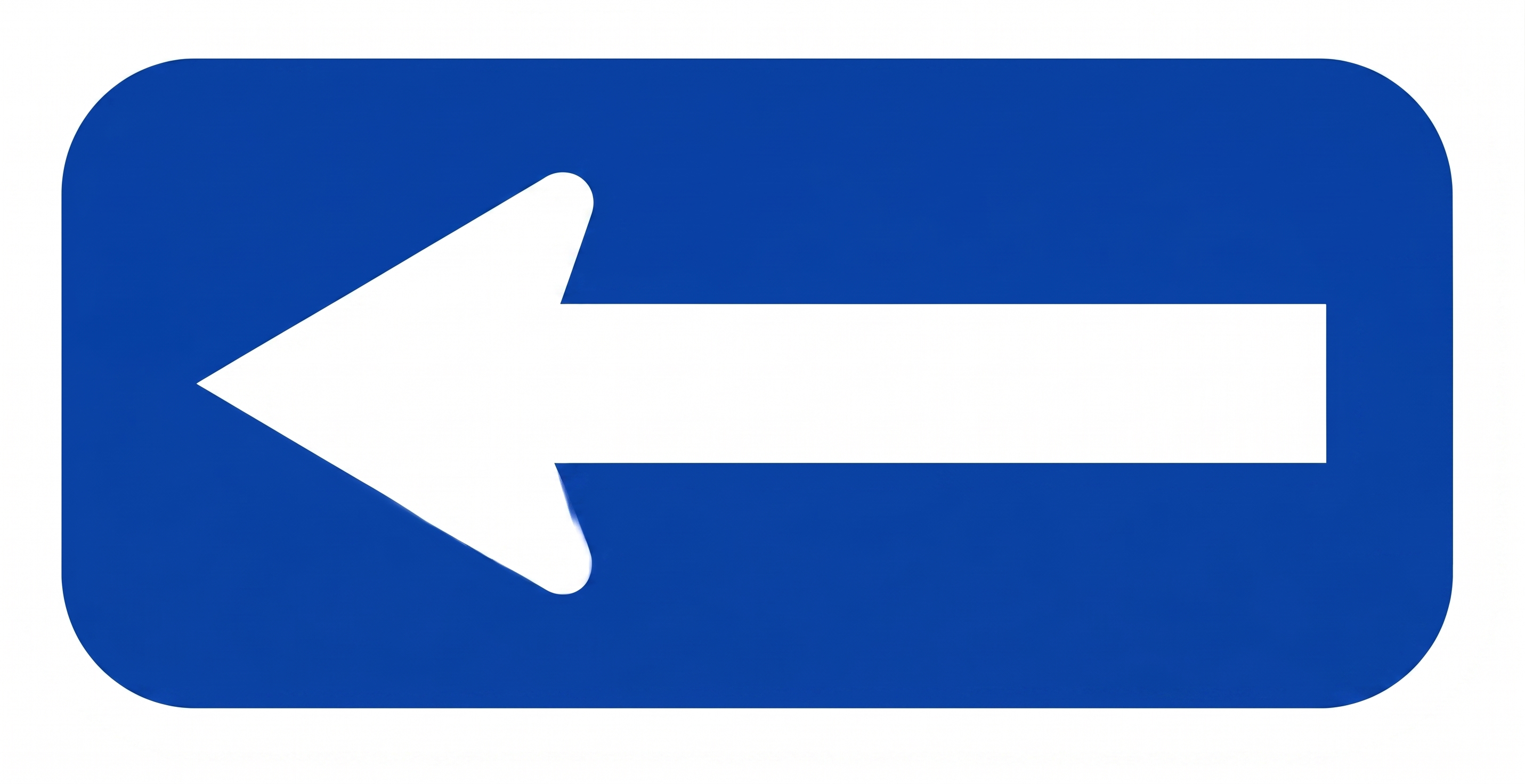 Tenez la gauche road sign